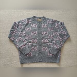 Gucci logo cardigan sweater